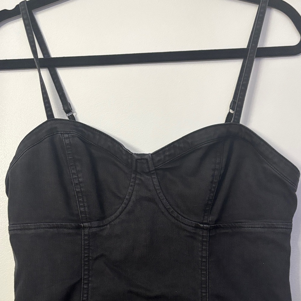 Silence + Noise Size 4 Black Mini Dress